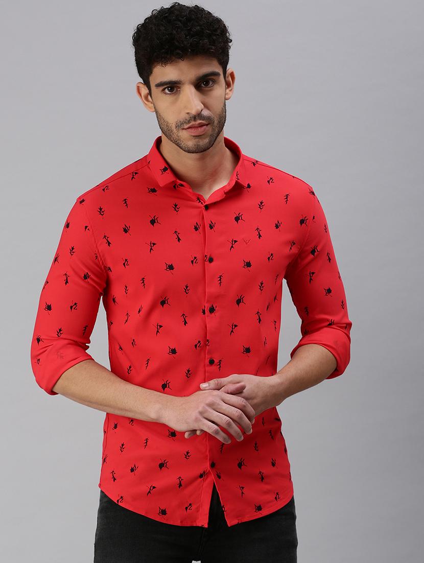 mens printed casual shirt - 18537362 -  Zoom Image - 0