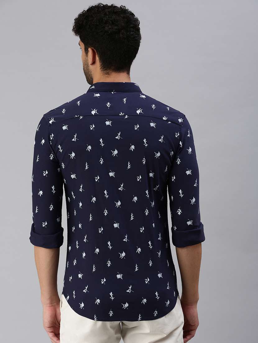 mens printed casual shirt - 18537364 - Standard Image - 2