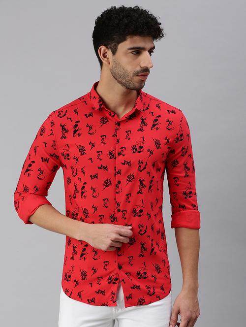 mens printed casual shirt - 18537366 -  Standard Image - 0