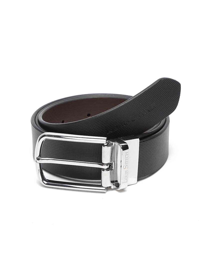 chrome leather belt