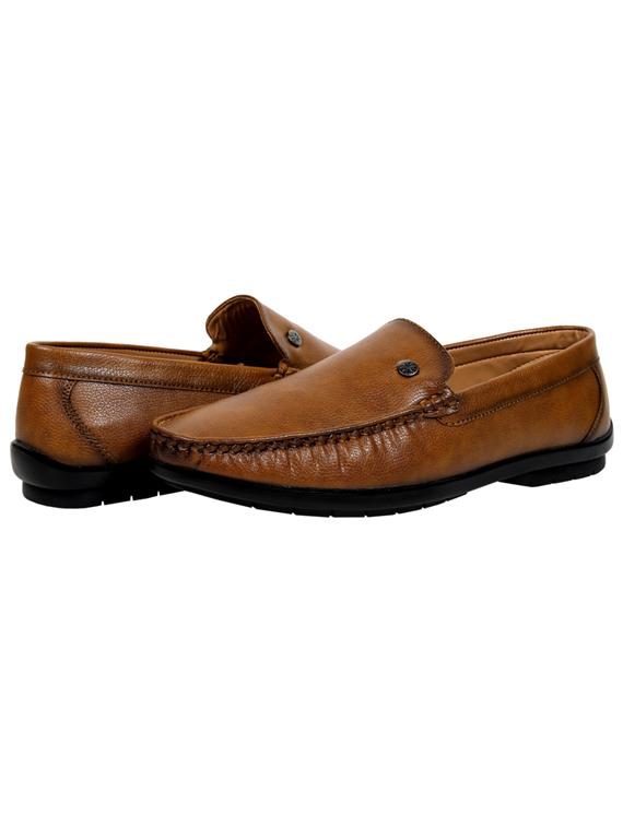 mens tan slip on loafer - 18537742 - Standard Image - 2