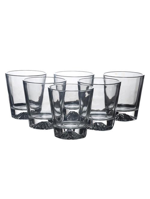 ceradeco set of 6 transparent water or juice glasses 265 ml - 18538317 -  Standard Image - 0