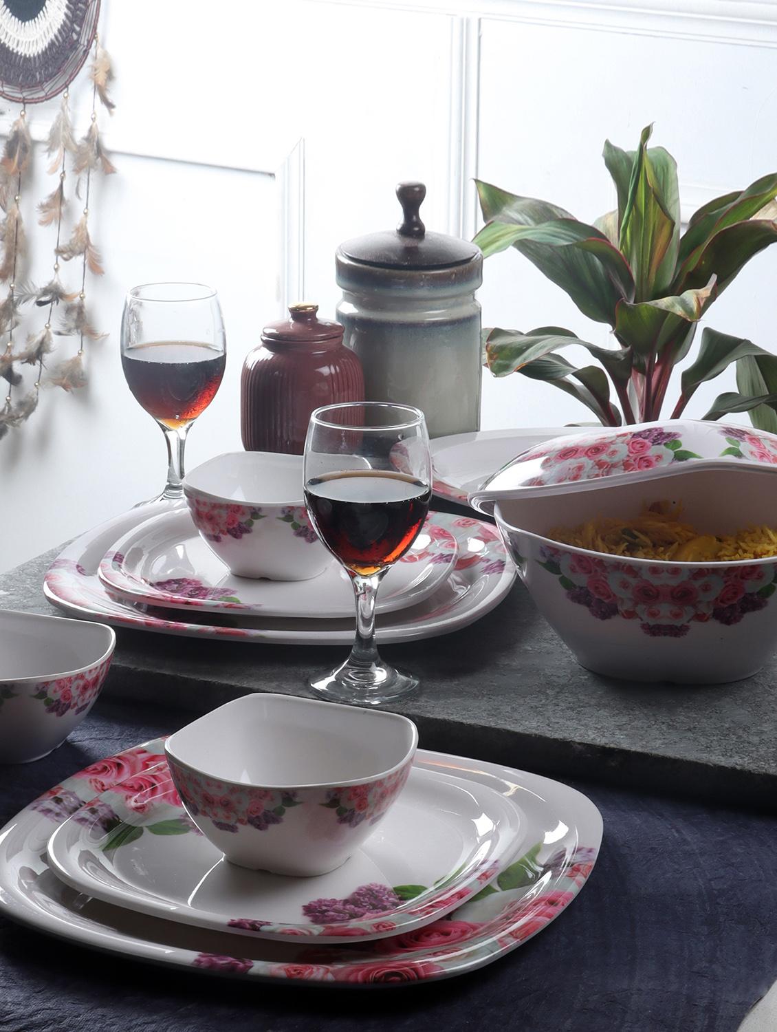 cdi square double coating 31 pcs dinner set