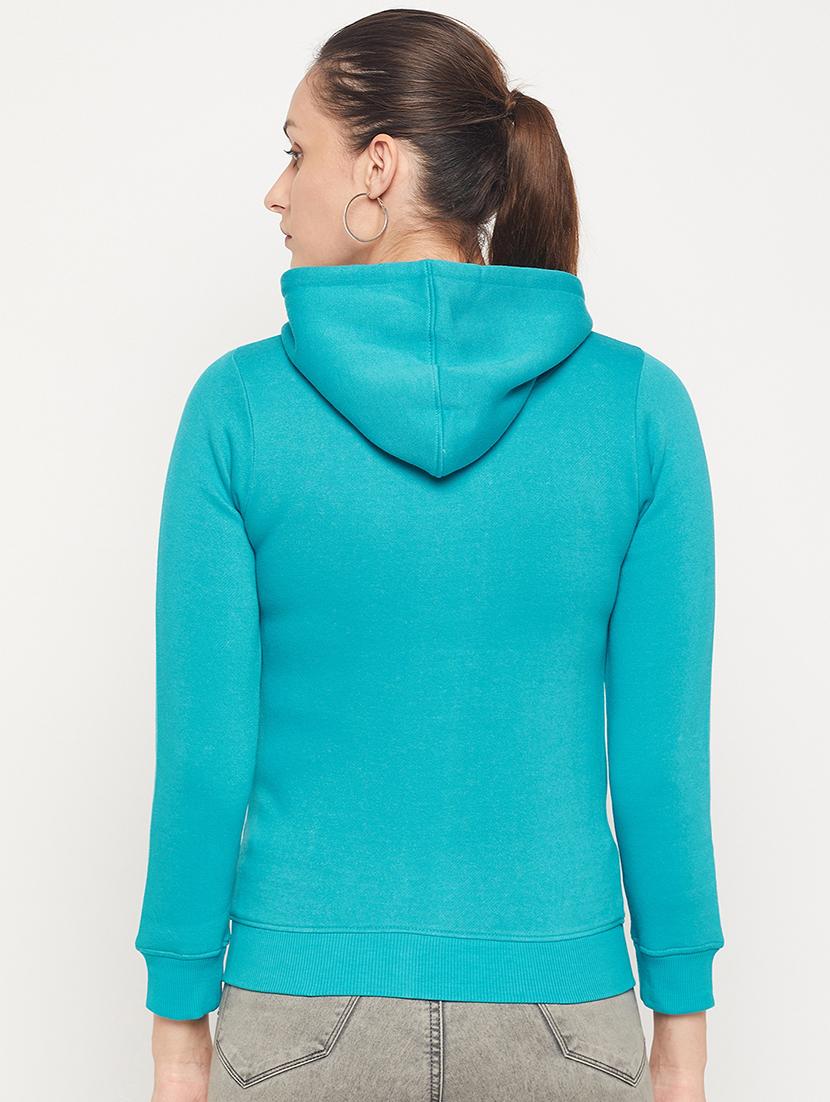 hooded neck printed sweatshirt - 18539489 - Standard Image - 2