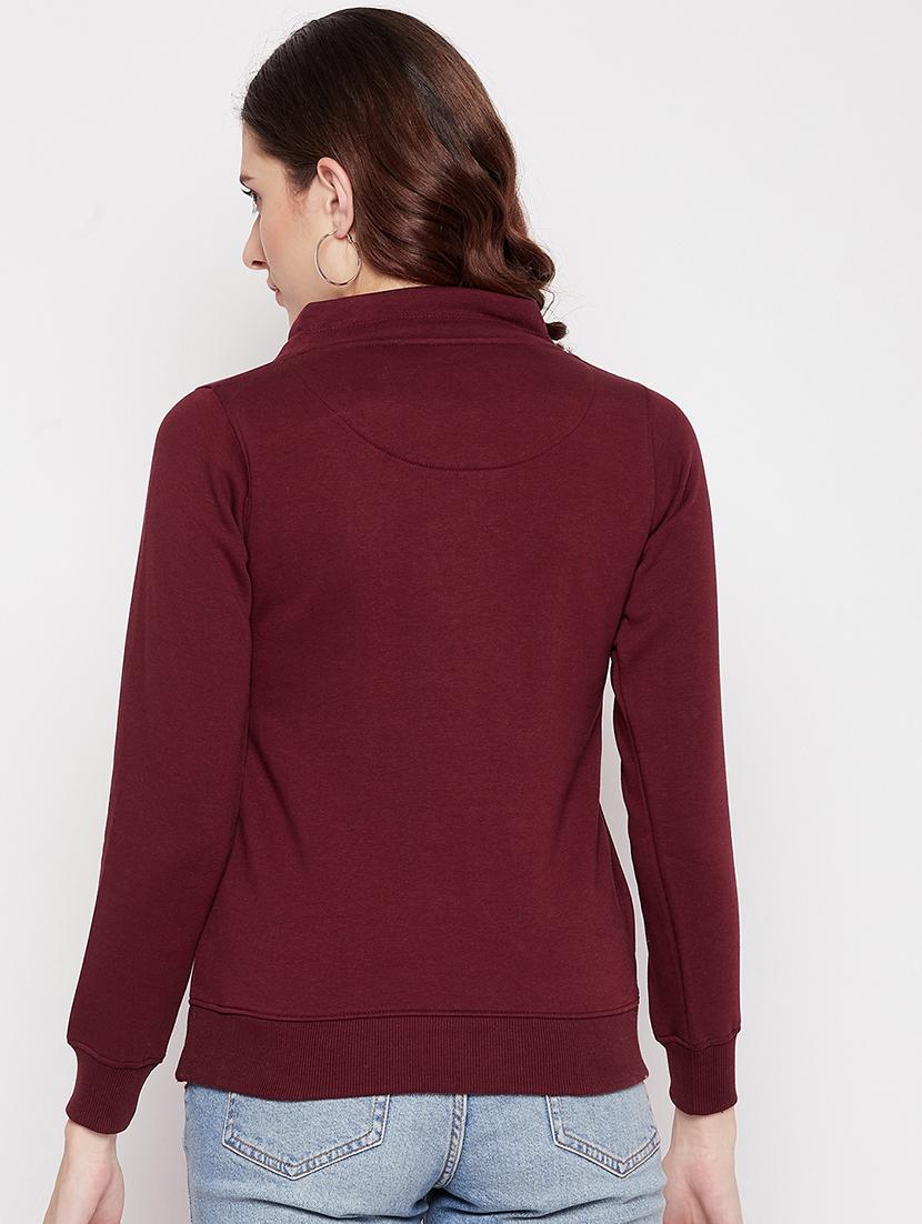 cowl neck printed sweatshirt - 18539494 - Standard Image - 2