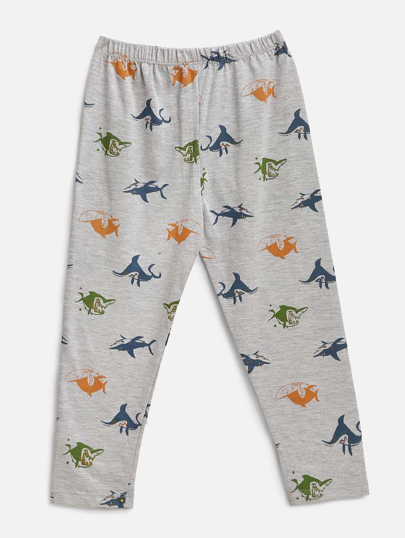 boys printed nightwear pyjama set - 18544821 -  Standard Image - 2