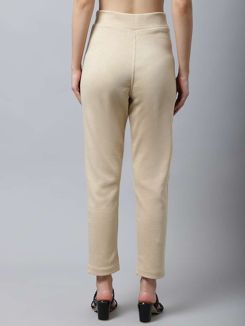 pack of 2 solid woolen leggings - 18546835 - Standard Image - 2