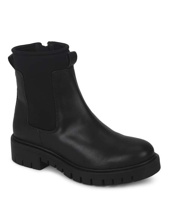 women solid ankle boots - 18547965 -  Zoom Image - 0