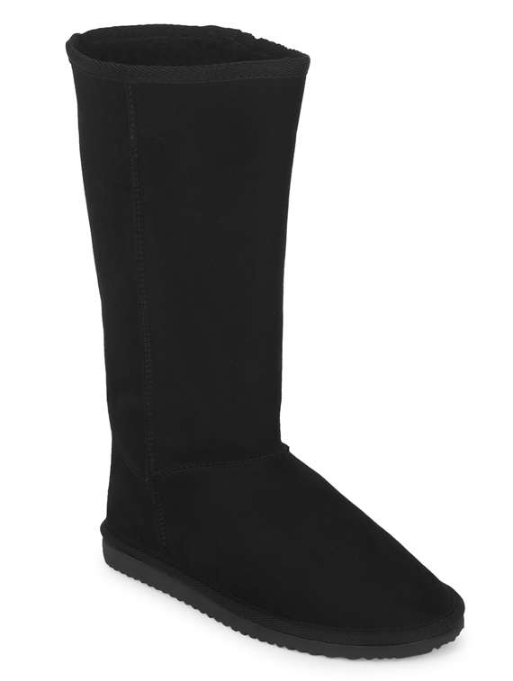 women solid calf boots
