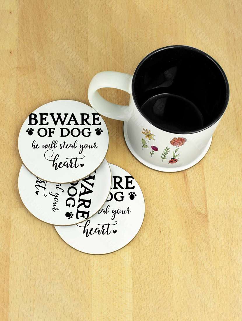 printed coaster set