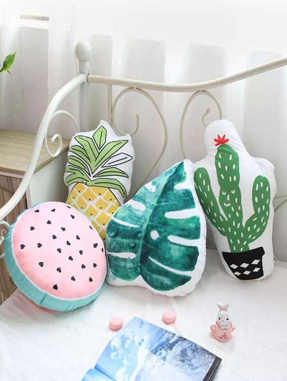 Crazy Corner Cartoon Shaped Pillow For Kids