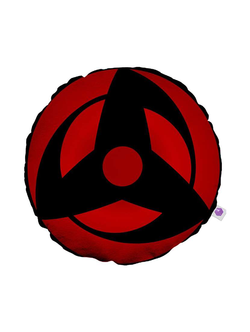 printed round shape pillow