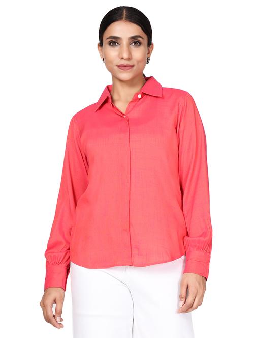 long sleeved solid shirt - 18560031 - Standard Image - 0