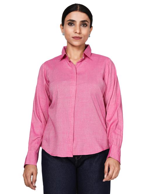 long sleeved solid shirt - 18560034 - Standard Image - 0