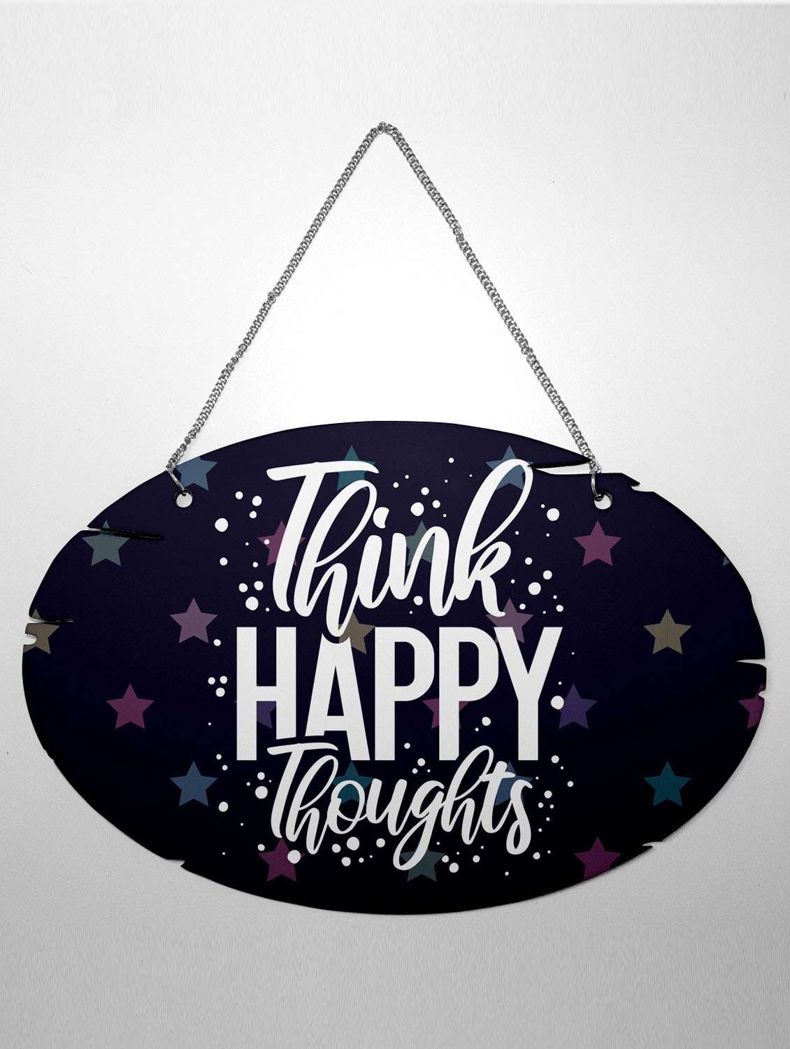 bloggers are born in august printed wall hanging board birthday gift (oval shape)|