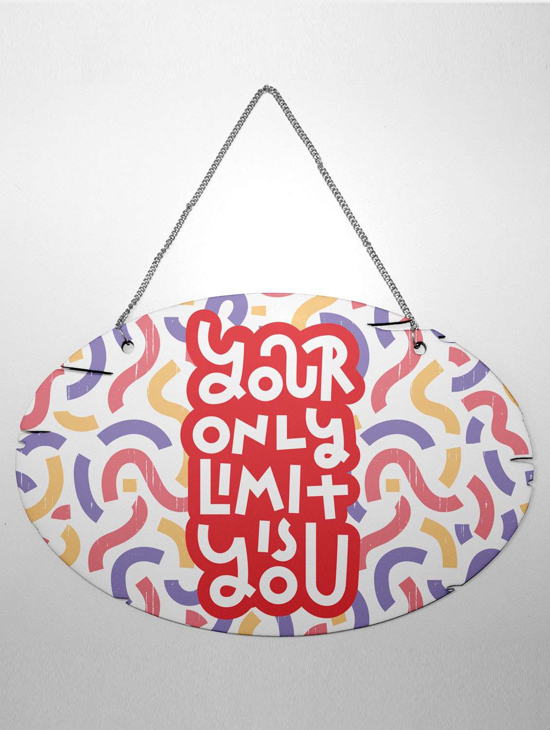 bloggers are born in august printed wall hanging board birthday gift (oval shape)|