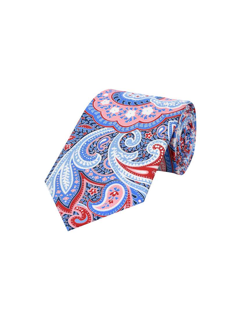 men printed tie 