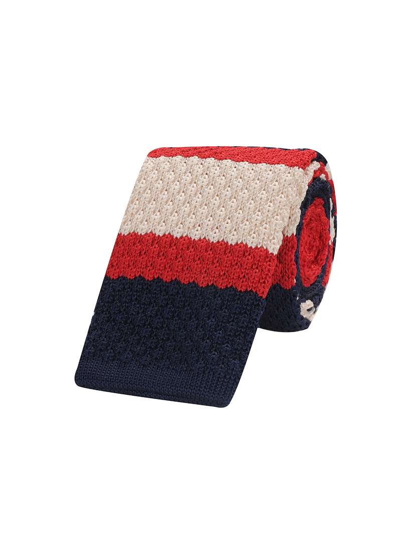 men self design polyester tie