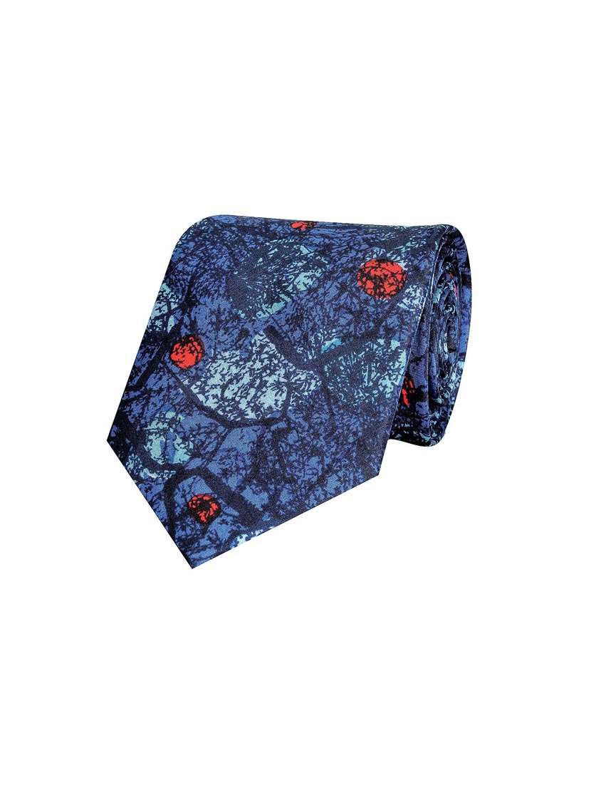 blue silk ty