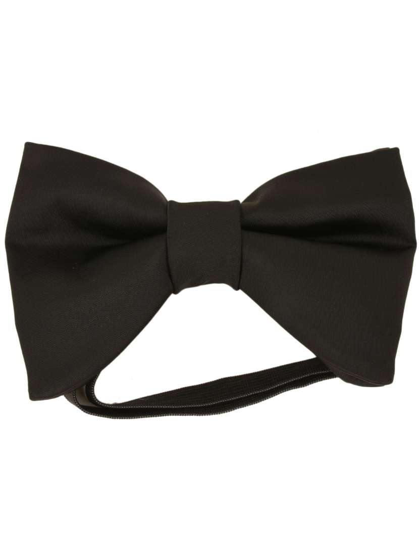 men plain bow tie