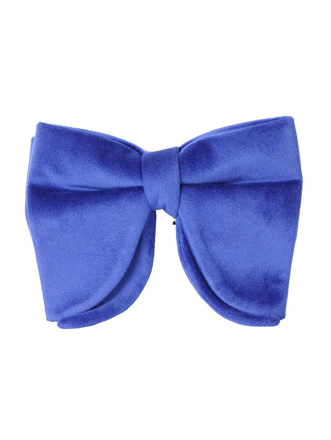 blue velvet bow tie