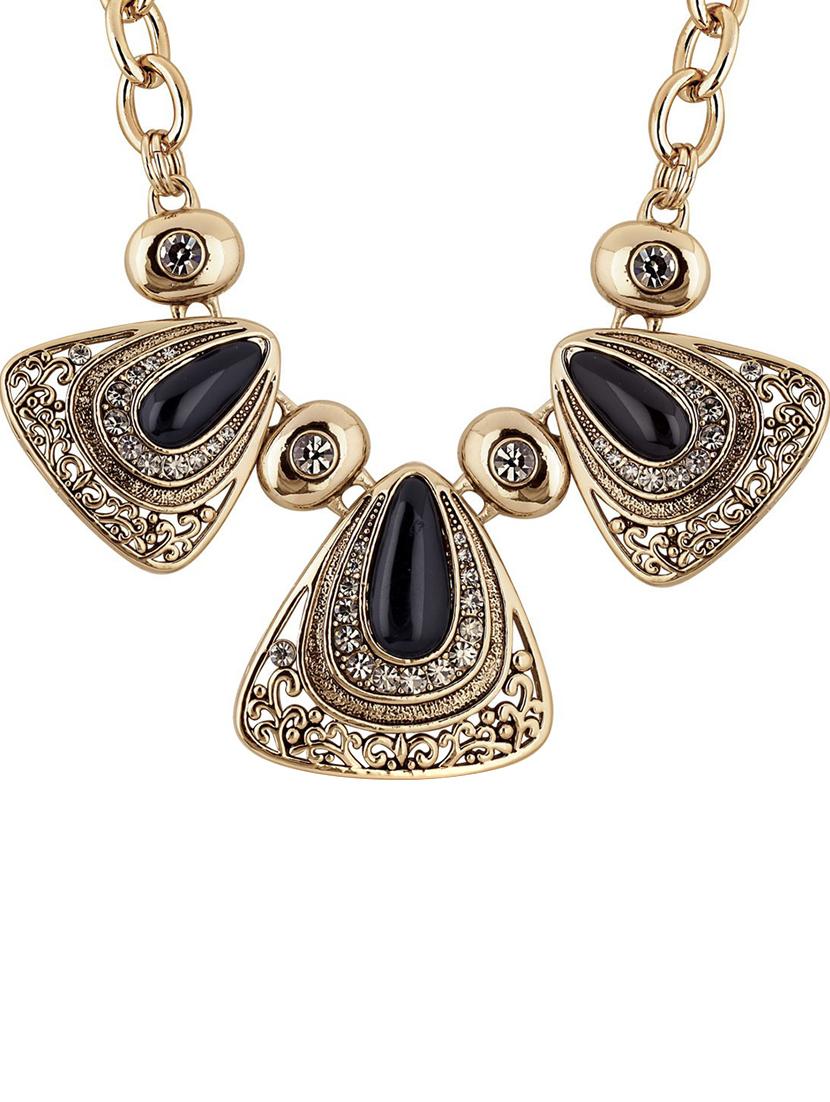 silver plated necklace earing set - 18565834 - Standard Image - 2