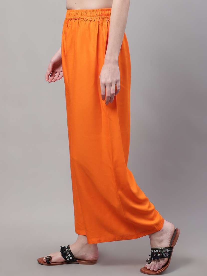 pack of 2 solid palazzos - 18566675 -  Standard Image - 2