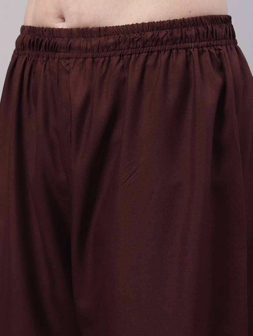 pack of 2 solid palazzos - 18566677 -  Standard Image - 7