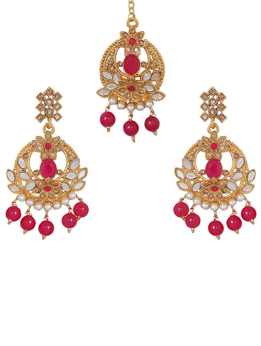 gold plated necklace set - 18566777 - Standard Image - 2