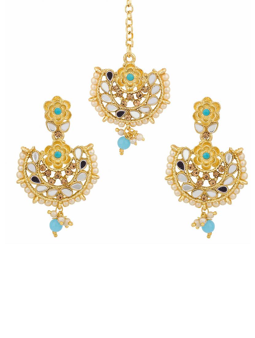 gold plated necklace set - 18566786 - Standard Image - 2