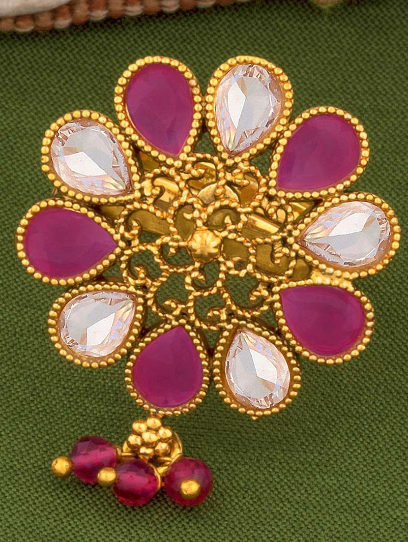 gold plated hand ring