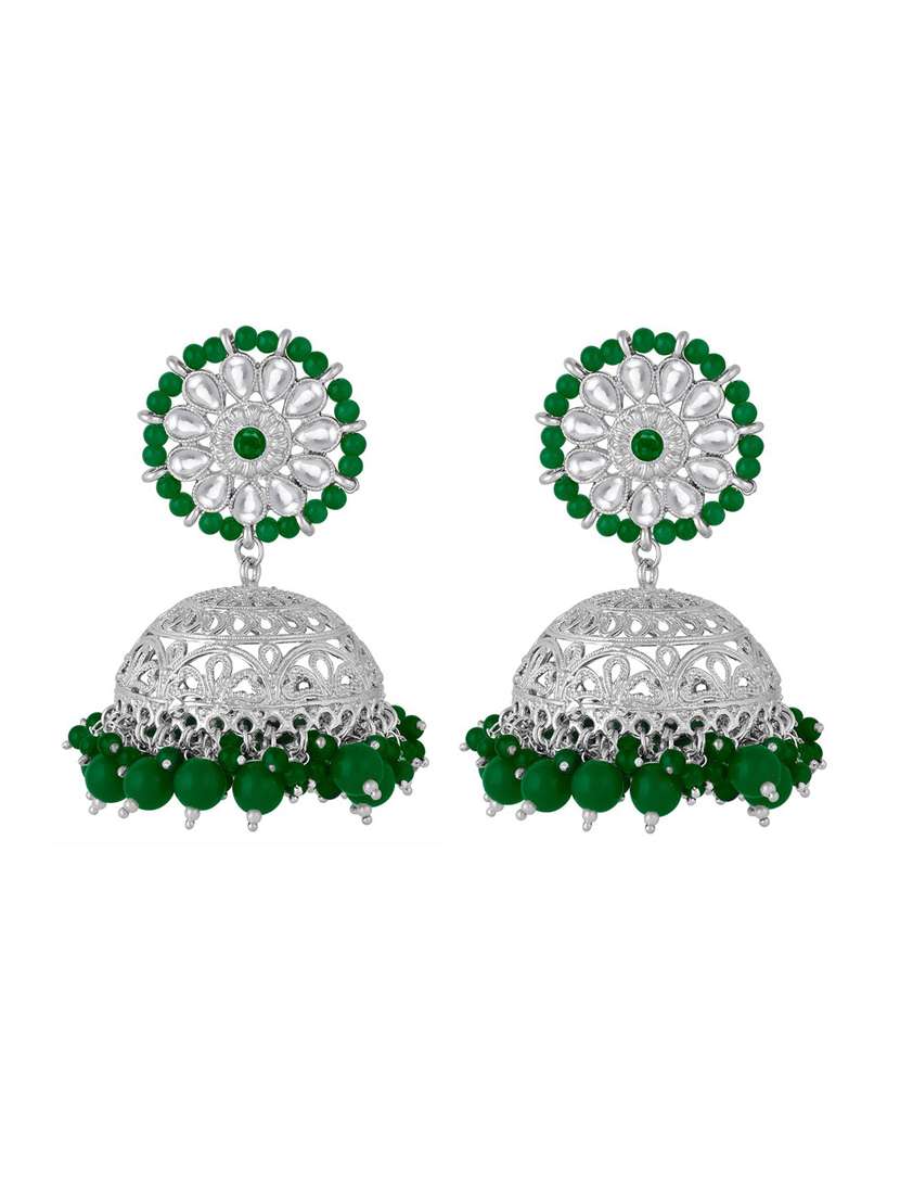 silver plated earring - 18567137 - Zoom Image - 0