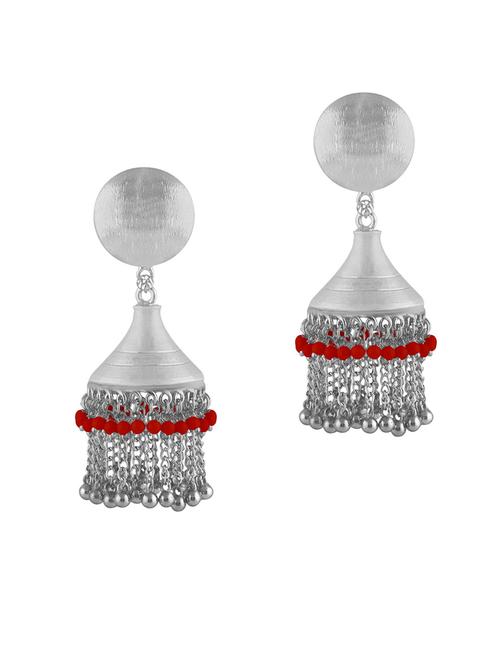 silver plated earring - 18567146 - Standard Image - 0