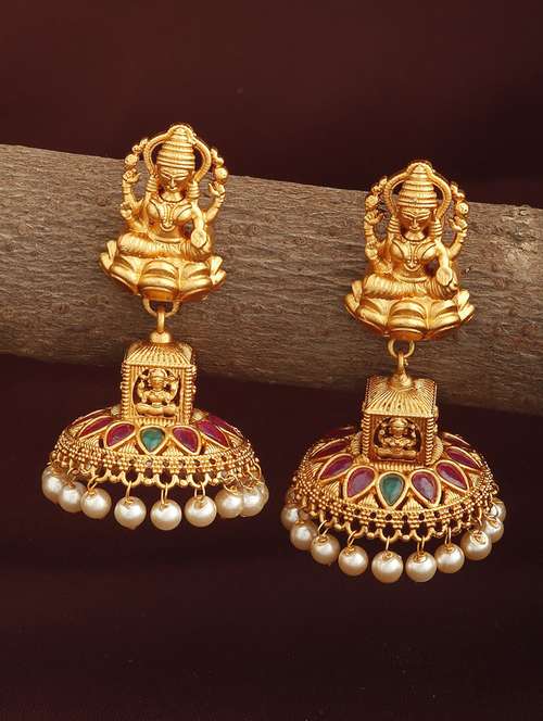 gold plated earring - 18567181 - Standard Image - 0