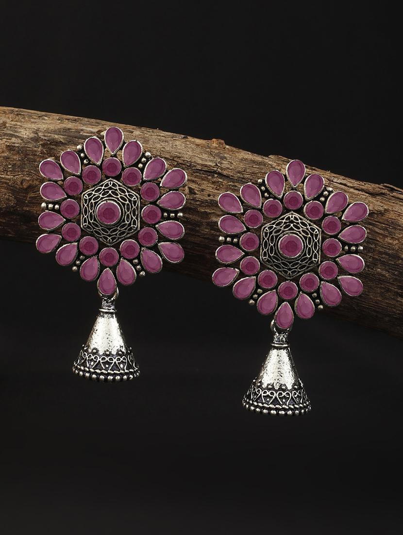 silver plated earring - 18567186 - Zoom Image - 0