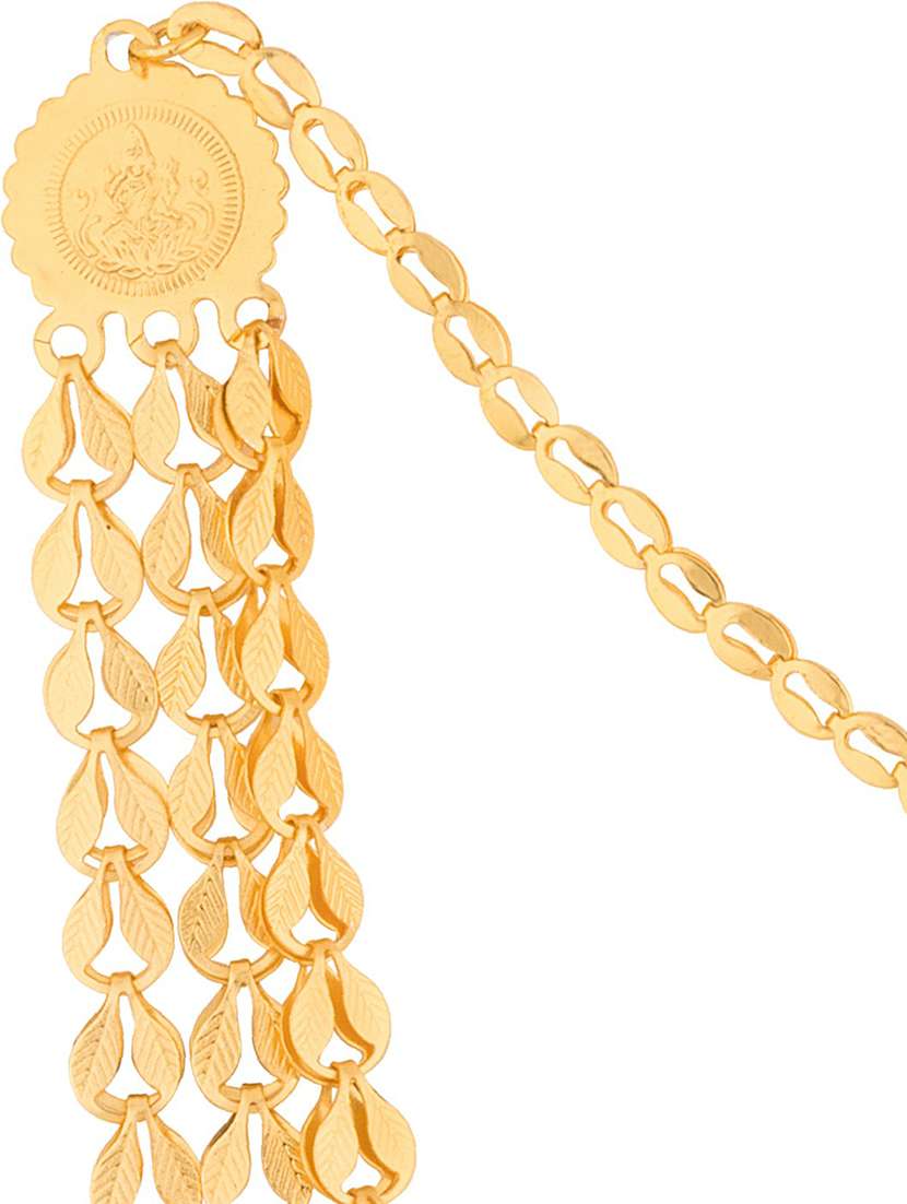 Buy online Gold Metal Necklace from fashion jewellery for Women by