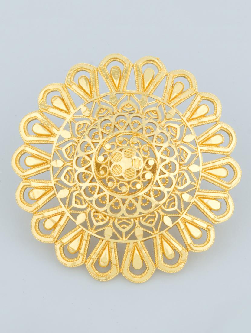 gold metal finger ring - 18567429 - Standard Image - 2