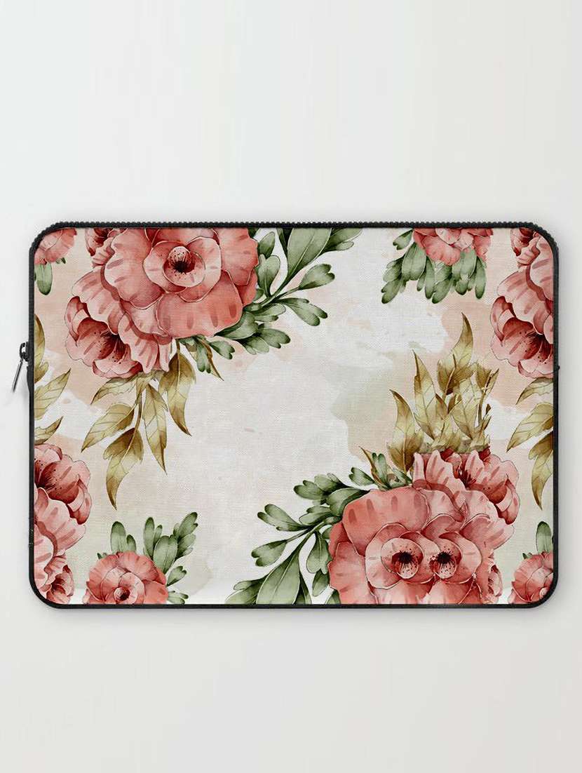 printed canvas laptop bag 15 inches