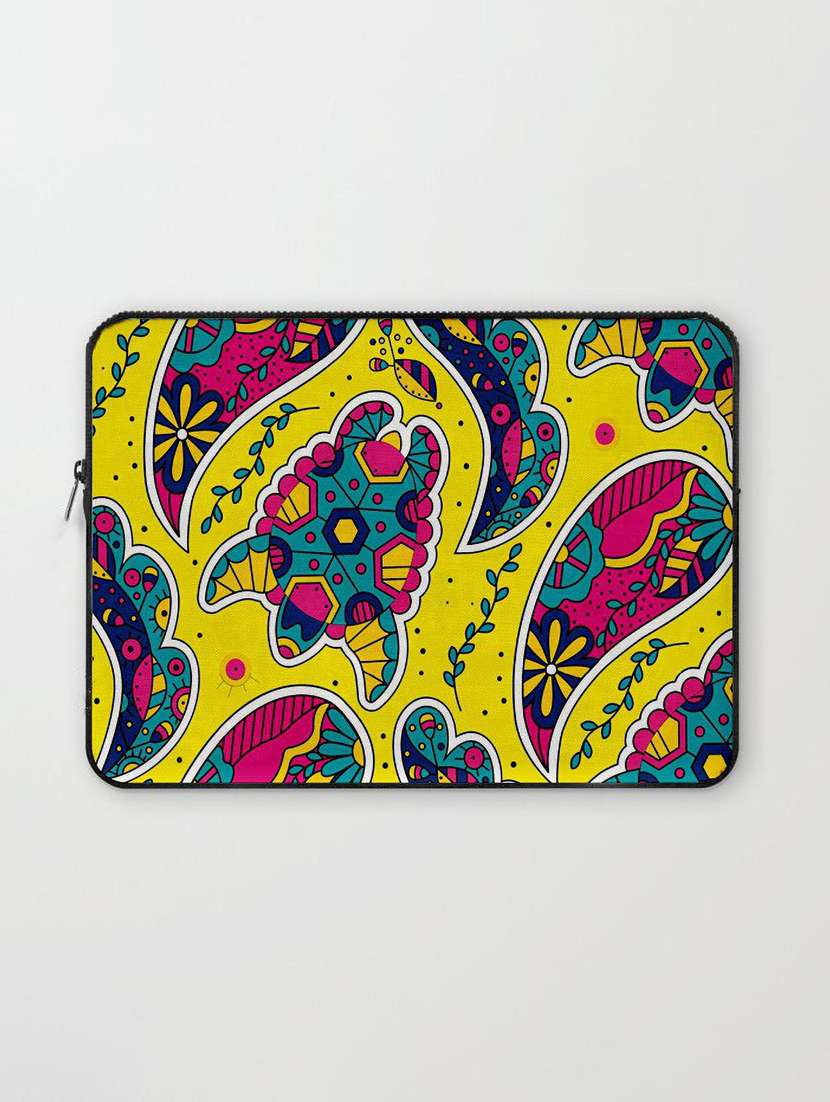 printed canvas laptop bag 15 inches