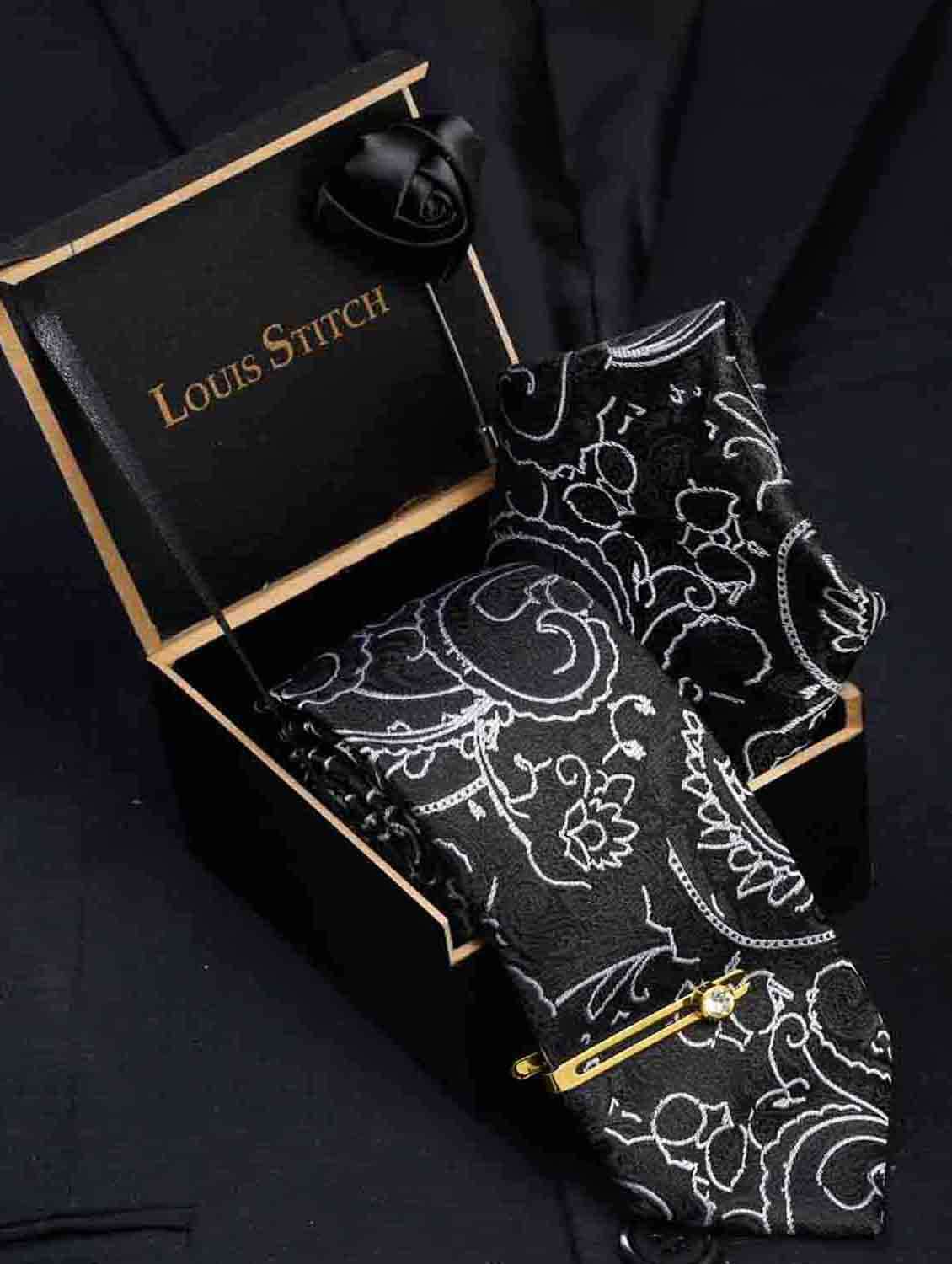 self design tie combo set 