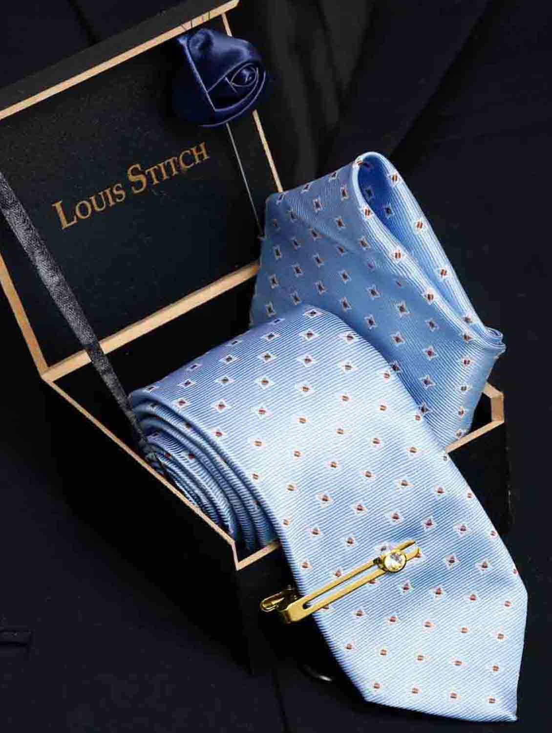 self design tie combo set 