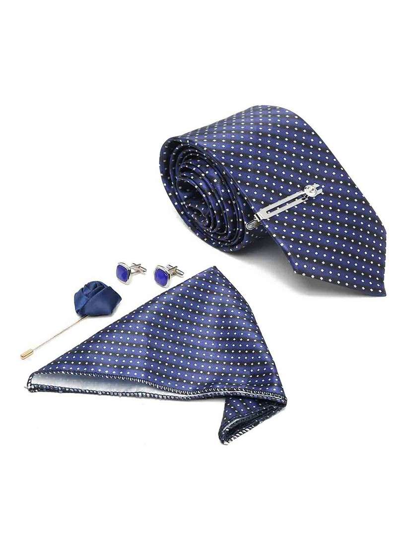 blue tie combo gift set