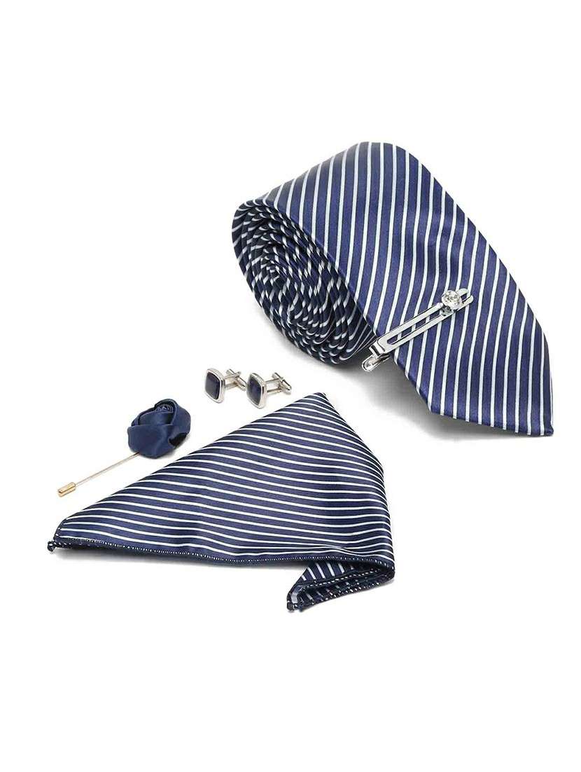 blue tie combo gift set