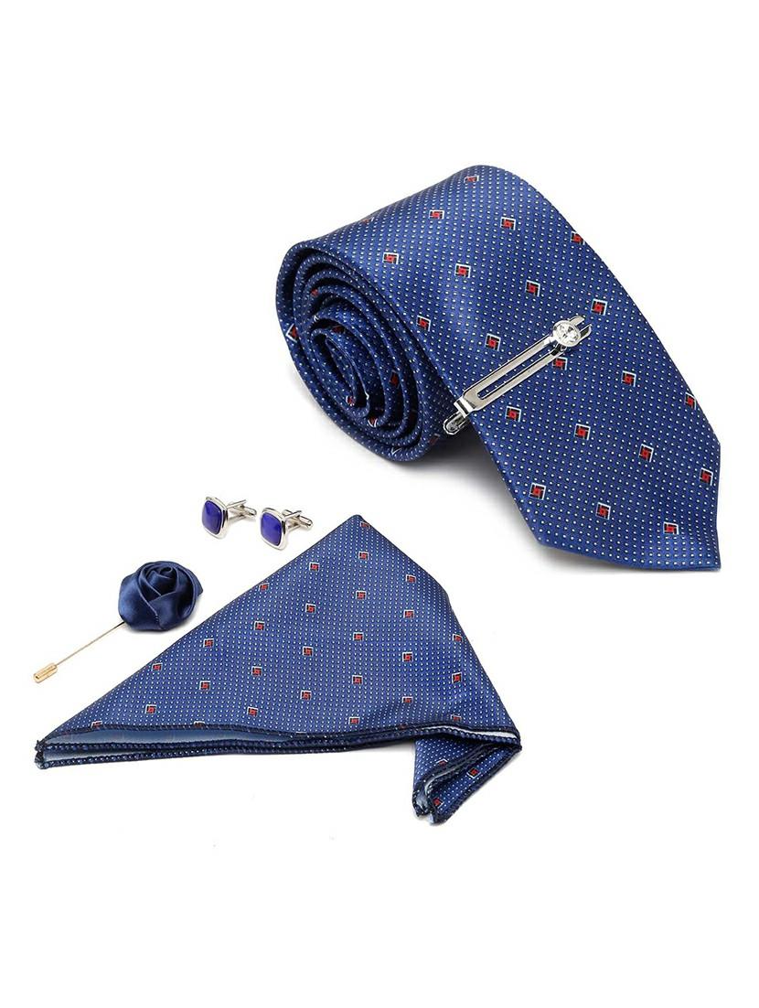 blue tie combo gift set