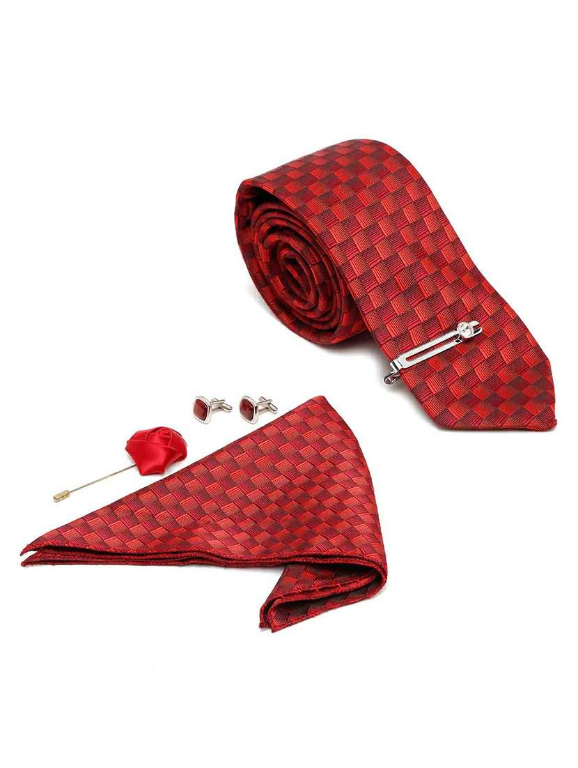 red tie combo gift set