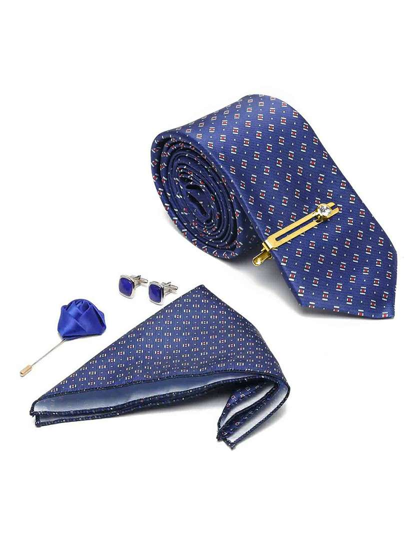 blue tie combo gift set