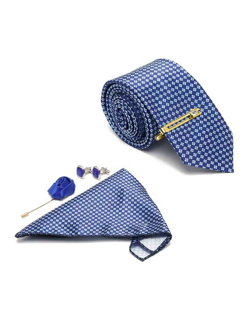 blue tie combo gift set