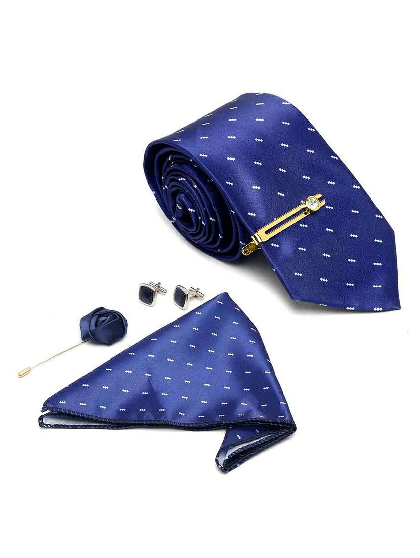 blue tie combo gift set