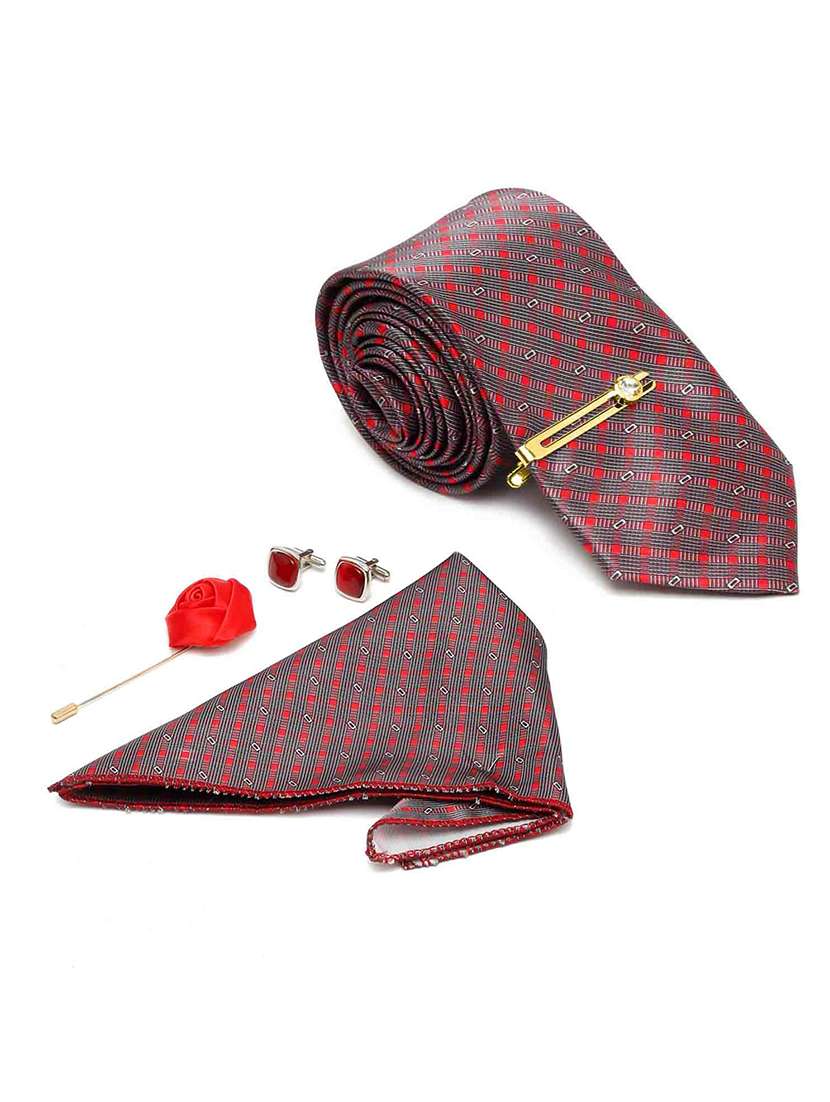 red tie combo gift set