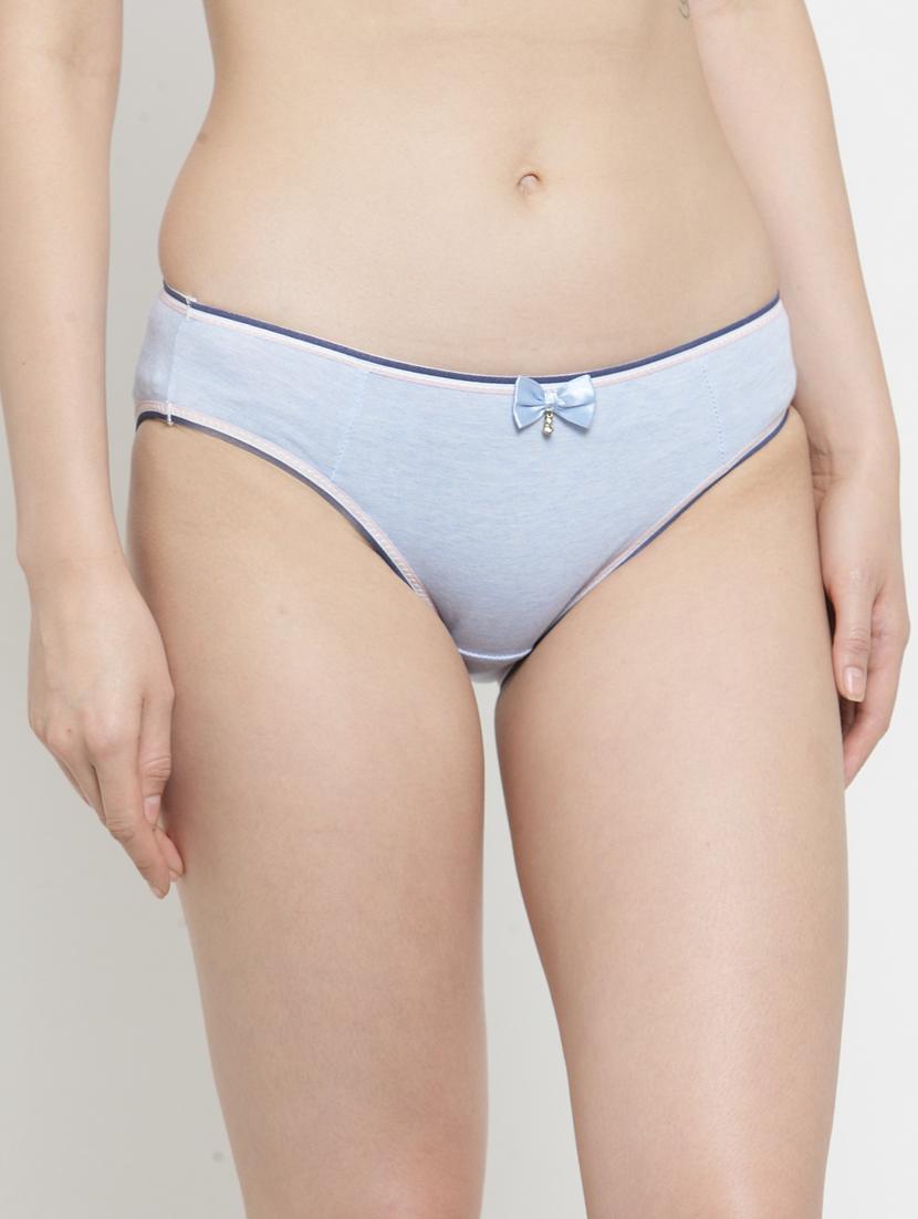 mid rise solid bikini panty - 18569310 - Standard Image - 2